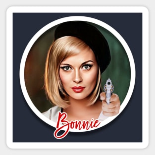 Bonnie and Clyde Magnet